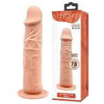 7333 Penis Realistico c/Ventosa 20,0x4,2cm Baile Bege - Sex Shop em Curitiba