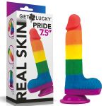 7675 Penis Colorido Pride 19,0cm - Sex Shop em Curitiba