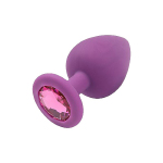 7202 PLUG ANAL SILICONE 7,5cm P - Sex Shop em Curitiba