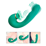 7487 Vibrador com Dedilhar / Tapping verd - Sex Shop em Curitiba