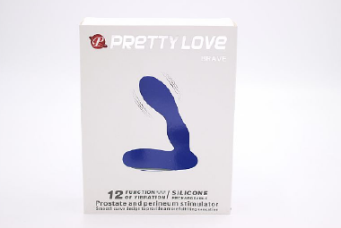 1226 ESTIMULADOR DE PROSTATA BRAVE RECARREG. PR - Sex Shop em Curitiba