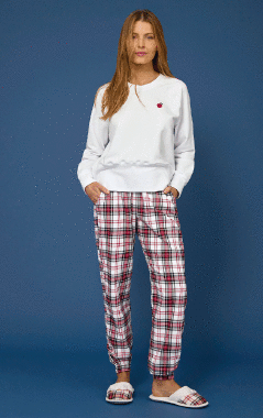 2587 PIJAMA BLUSA C/CALCA PALOMA - Sex Shop em Curitiba