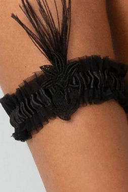 312590 GARTER PLUMA CARLOTA - Sex Shop em Curitiba