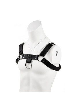 9344 Harness Masculino com Argolas - 3,5cm X 100,0 cm - SI - Sex Shop em Curitiba