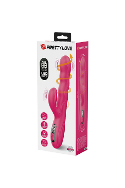 4122 Vibrador c/ Ondulacoes Display Led / Winters - Sex Shop em Curitiba