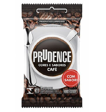 4225 PRESERVATIVO PRUDENCE CAFE C/3UN - Sex Shop em Curitiba