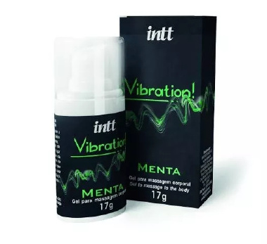 4962 GEL ELETRIZANTE VIBRATION MENTA 17ML - Sex Shop em Curitiba