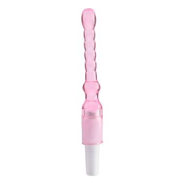 5104 PLUG ANAL C/VIBRO JELLY 17cm - Sex Shop em Curitiba