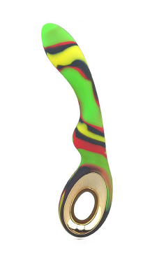 5299 VIBRADOR PONTO G LEALSO RECARR. verd - Sex Shop em Curitiba