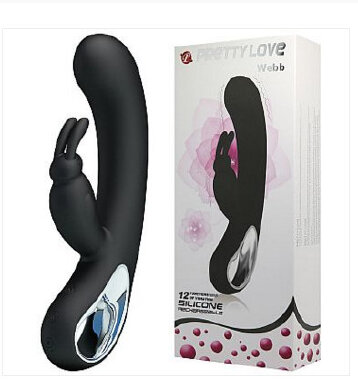 5506 VIBRADOR WEBB SILIC. RECARR. 12F - Sex Shop em Curitiba