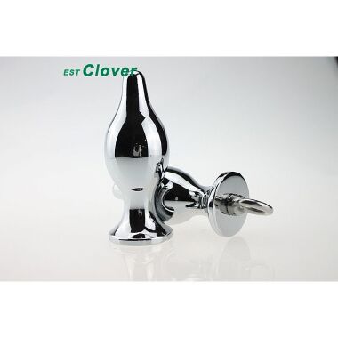 5855 PLUG ANAL AÇO INOX 7,5cm (P) - Sex Shop em Curitiba