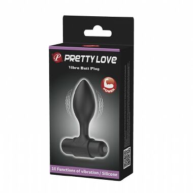 6019 PLUG ANAL BUTT PLUG - PRETTY LOVE - Sex Shop em Curitiba