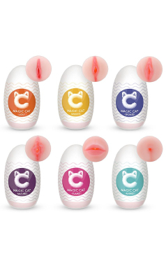 6440 Masturbador EGG Cyberskin Magic Cat UN - Sex Shop em Curitiba