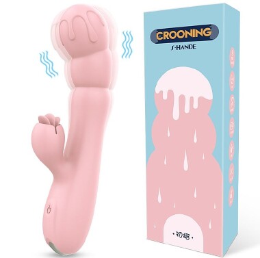 6693 VIBRADOR PTO G/CLITORIS FROZEN rosa - Sex Shop em Curitiba