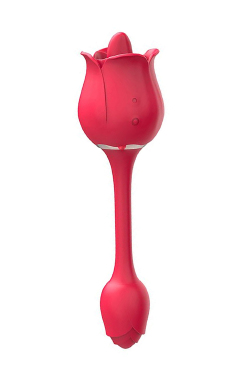 7118 Estimulador CLitóris e Ponto G  Rose Pro 5 verm - Sex Shop em Curitiba