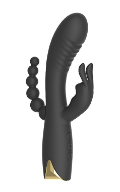 7141 Vibrador de Ponto G/Clitoris  3em1 - Sex Shop em Curitiba