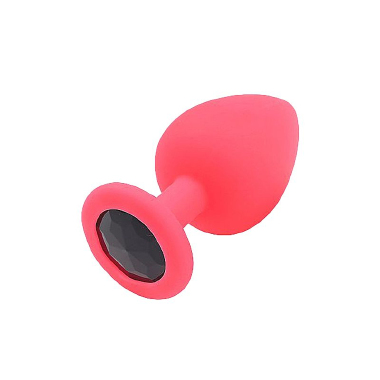 7203 PLUG ANAL SILICONE 8,5cm M - Sex Shop em Curitiba