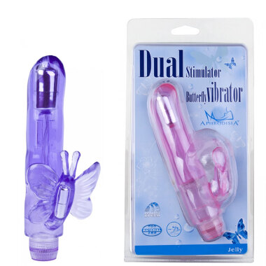 83058 VIBRADOR PONTO G CLITORIS BUTTERFLY - Sex Shop em Curitiba