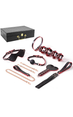 8434 Kit Maleta Sado de Luxo pr - Sex Shop em Curitiba