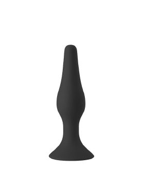 8627 Plug Anal Conico c/Ventosa 12.5x3.2 pr - Sex Shop em Curitiba
