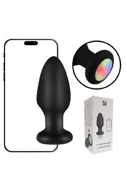 8630 Plug Anal Rotacao e Led Recarr, e App - 9,6x3,6 - Sex Shop em Curitiba