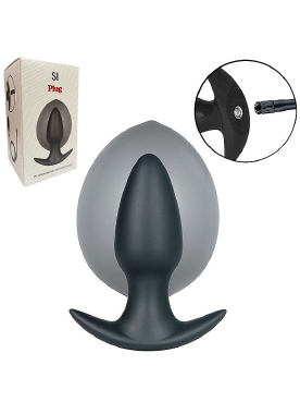 8706 Plug Anal inflavel - 7,5 x 3,0 cm pr - Sex Shop em Curitiba