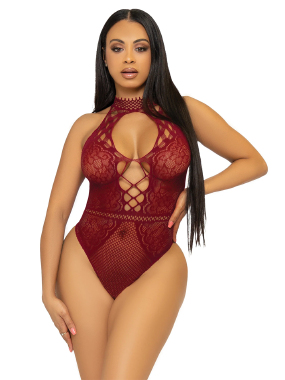 89307 Body Arrastao Strappy - Sex Shop em Curitiba