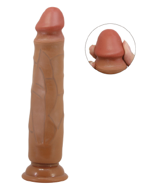 9193 Penis Realistico c/ Ventosa 24.0x4.2cm Baile - Sex Shop em Curitiba