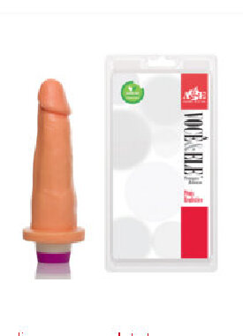 ADAO16 PROTESE 8 C/VIBRO PELE 16CMX4. - Sex Shop em Curitiba