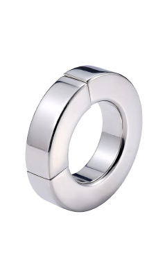 8401 Anel Peniano Aco Inox c/ imã 3,5x1,4cm - Sex Shop em Curitiba
