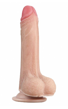 6010 PRÓTESE CYBER SKIN  C/VENTOSA 18,0 X 3,7 cm - Sex Shop em Curitiba