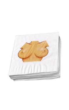 BR003 JOGO C/50 GUARDANAPOS CORPO FEM. - Sex Shop em Curitiba