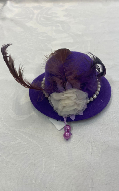 CH02 CHAPEU MINI-CARTOLA PEROLAS PEQ - Sex Shop em Curitiba