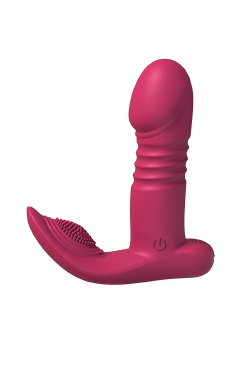 8976 Vibrador Vai e vem - Lillie - APP verm - Sex Shop em Curitiba