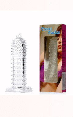 CA-025 CAPA PENIANA C/ SALIENCIAS 12,5X3X3 CM - Sex Shop em Curitiba