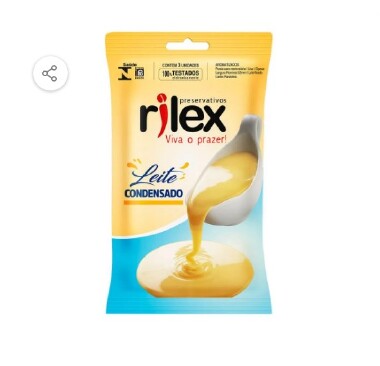 5558 PRESERVATIVO RILEX LEITE CONDENS. - Sex Shop em Curitiba