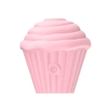 7491 Vibrador Clitoris Cupcake c/ Pulsacao rosa - Sex Shop em Curitiba