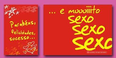 2469 CARTAO PARABENS, FELICIDADES - Sex Shop em Curitiba