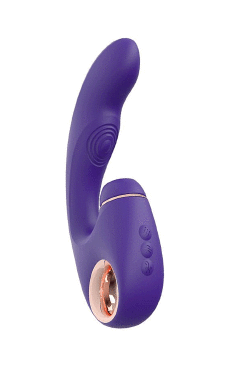 9099 Vibrador Ponto G + Clitoris Tapping Joanna - Sex Shop em Curitiba