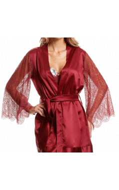 3650 ROBE EM CETIM BELEZ - Sex Shop em Curitiba