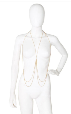 SD-143 COLAR DE CORPO C/ CORRENTE Dour U - Sex Shop em Curitiba