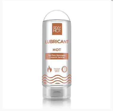 CO412 LUBRICANTE HOT SEXY HOT  200ML - Sex Shop em Curitiba