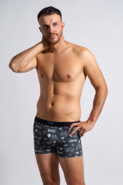 161J5-542 CUECA BOXER COTTON COSMOS M - Sex Shop em Curitiba