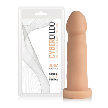 CYB045A PROTESE CYBER SKIN R2   17 X 4CM - Sex Shop em Curitiba