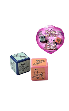 5741 Dados Eroticos Naughty Lovers Dice - Sex Shop em Curitiba