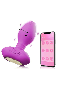 8497 Plug Anal  Rotacao c/ APP - Sex Shop em Curitiba