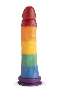 PRI03 PROTESE PRIDE 20CM C/ VENTOS - Sex Shop em Curitiba