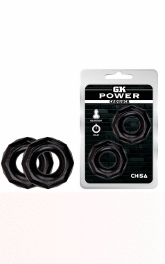 CR-033 KIT C/2 ANEIS PENIANOS 2,1X1X1CM - Sex Shop em Curitiba