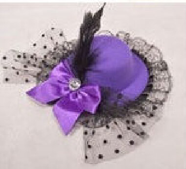 CH02 MINI CHAPEU FELTRO ROXO - Sex Shop em Curitiba