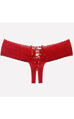 CALCINHA ABERTA DISPONIVEL VERM (U) - Sex Shop em Curitiba